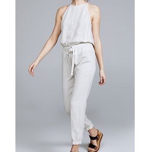 Young Fabulous & Broke grey jumpsuit